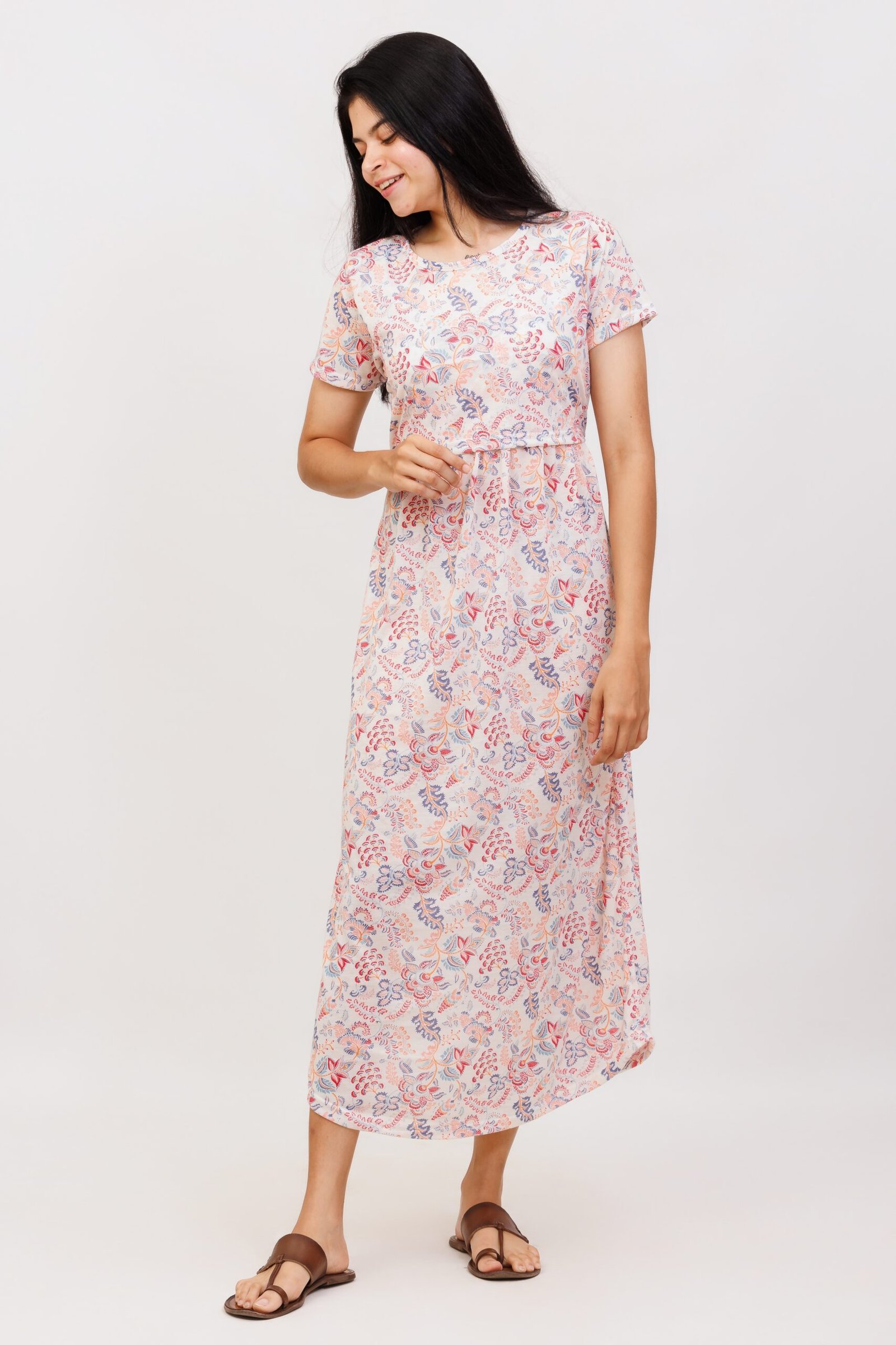 Wild Floral Zipless Maternity Loungewear