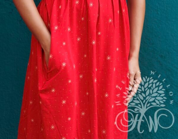 Crimson Red Loungewear - Image 2