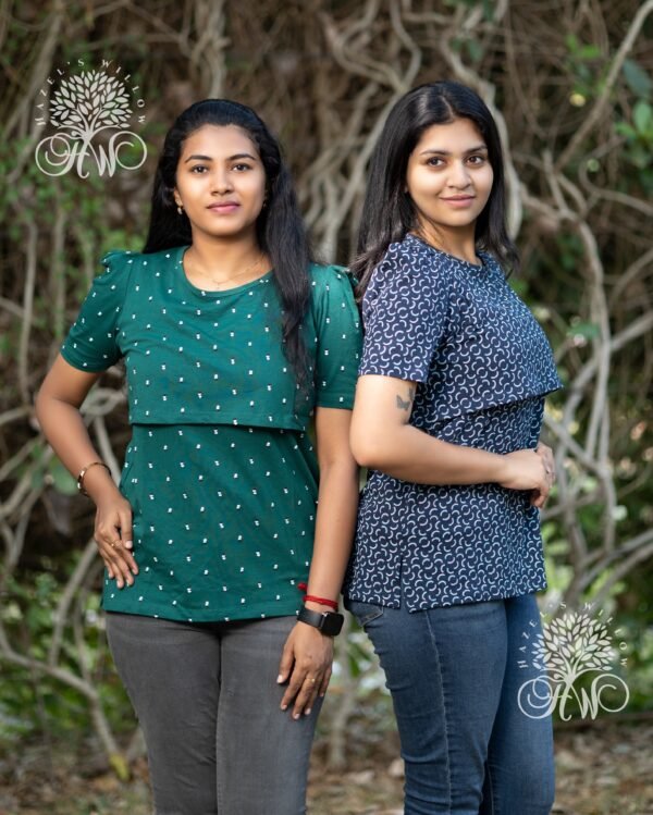 Navy Moons Zipless feeding tops - Image 7