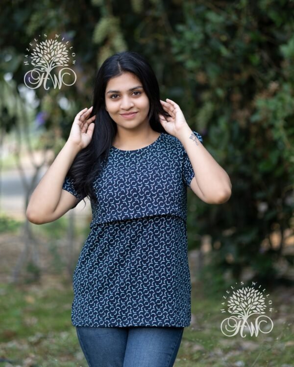 Navy Moons Zipless feeding tops - Image 2