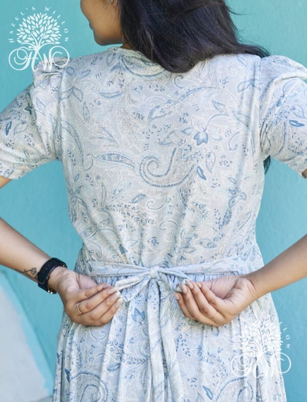 Light Blue Ferns Loungewear - Image 4