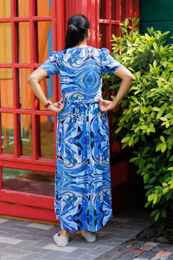 Cosmic Blue Zipless Maternity Loungewear - Image 3