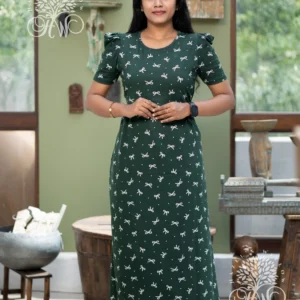 Green Bow Zipless Maternity Loungewear