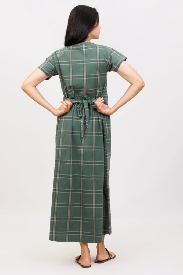 Timber Green Thick and Soft Zipless Maternity Loungewear - Image 5