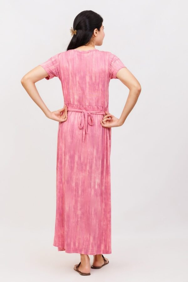 Marble Pink Zipless Maternity Loungewear - Image 5