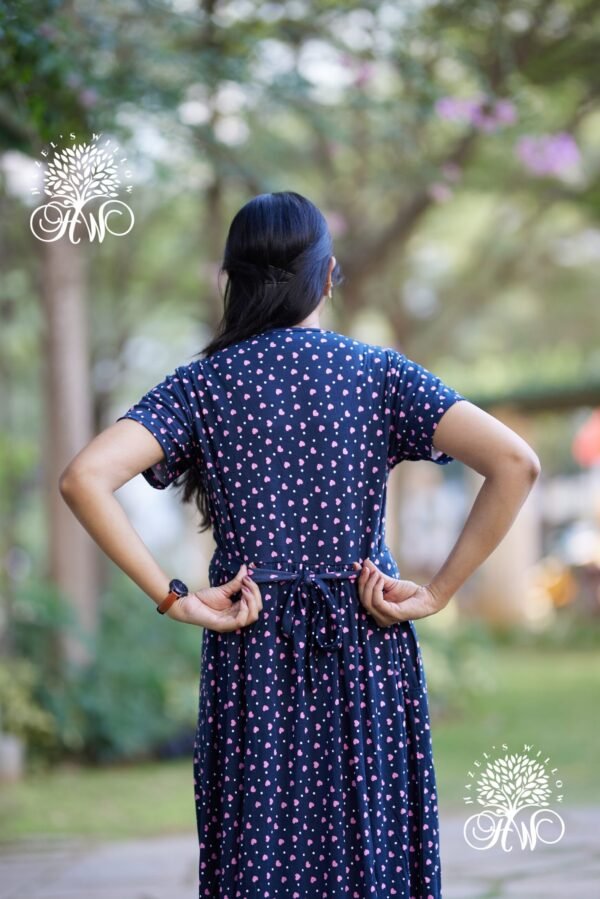 Pink Hearts Zipless Maternity Loungewear - Image 6