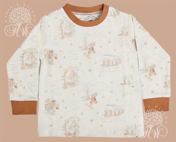 Baby Co-Ord Sets (white with deer print) - Image 3