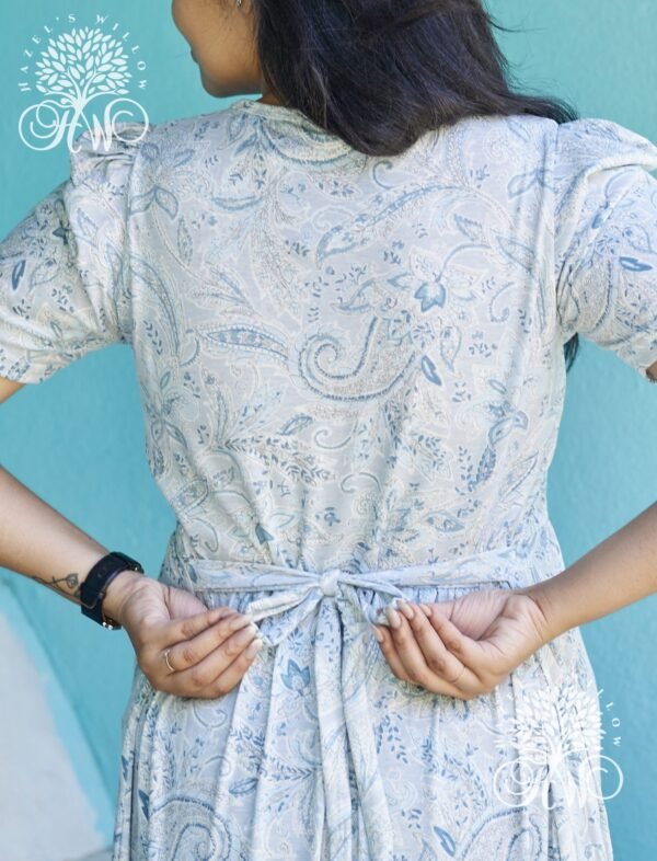 Light Blue Ferns Loungewear - Image 4