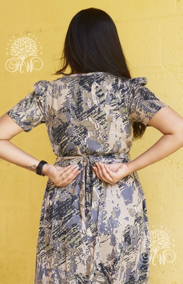 Pixel Beige Zipless Maternity Loungewear - Image 5