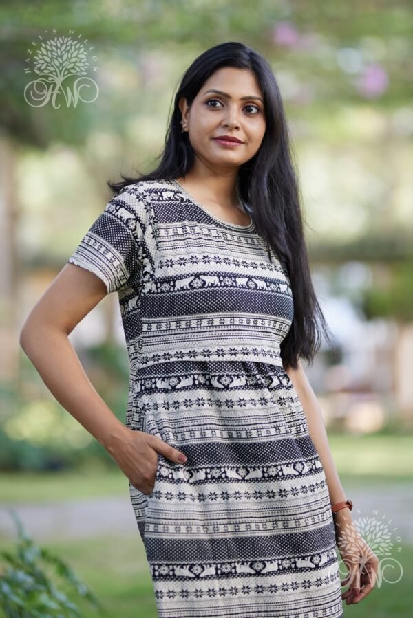 Teddy Art Zipless Maternity Loungewear - Image 3