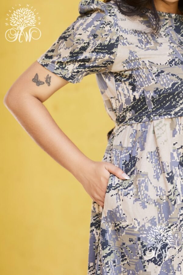 Pixel Beige Zipless Maternity Loungewear - Image 3