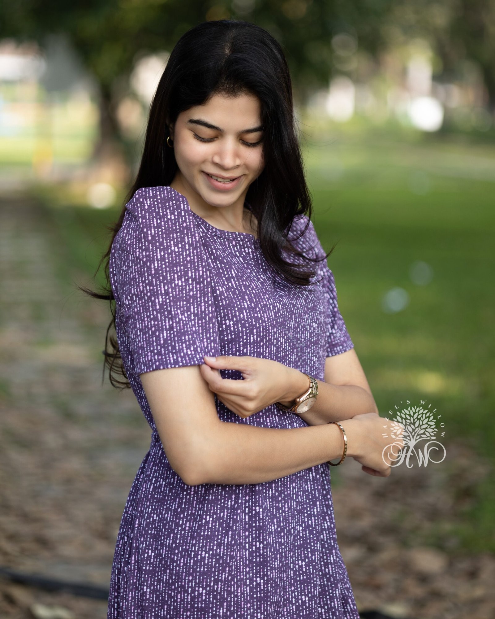 Purple rain Zipless Maternity Loungewear - Image 2