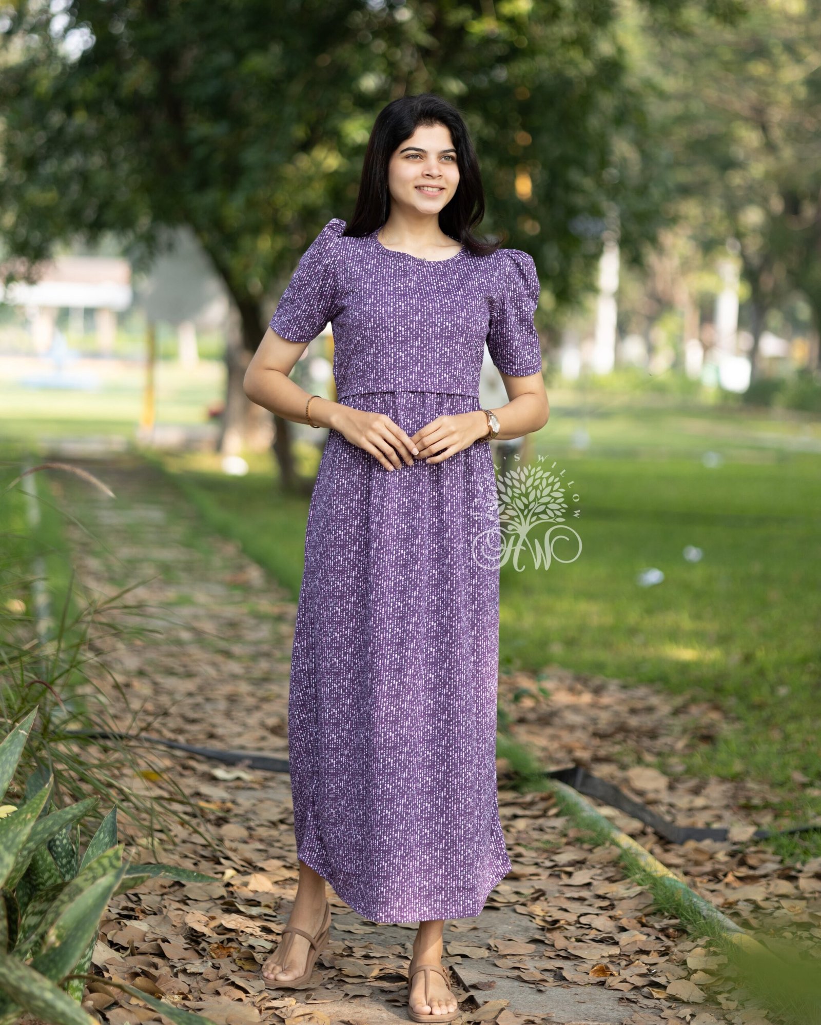 Purple rain Zipless Maternity Loungewear