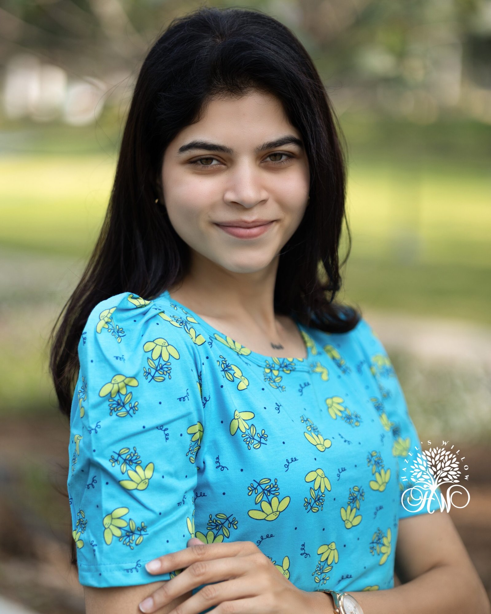 Aqua blue Zipless Maternity Loungewear - Image 6