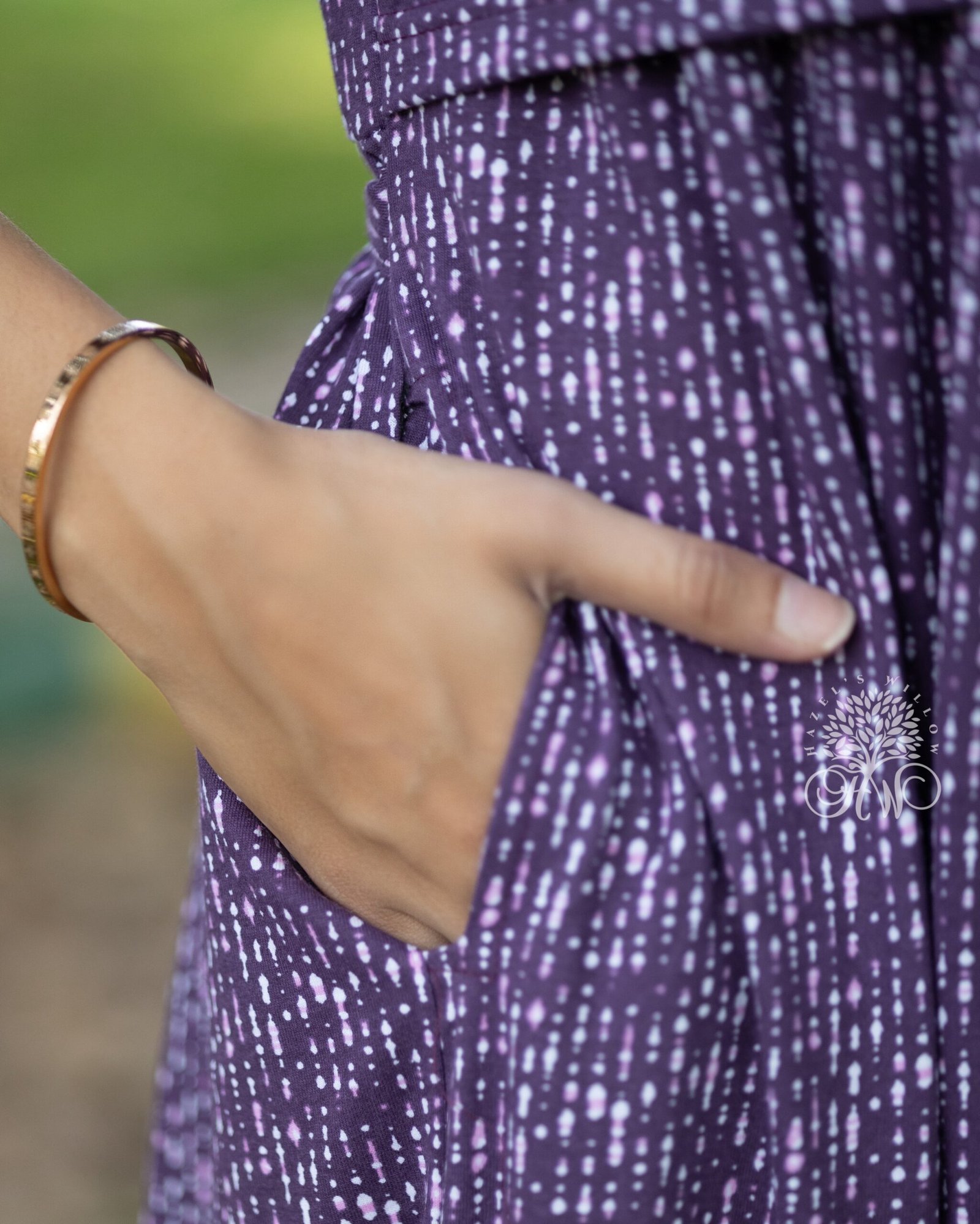 Purple rain Zipless Maternity Loungewear - Image 3