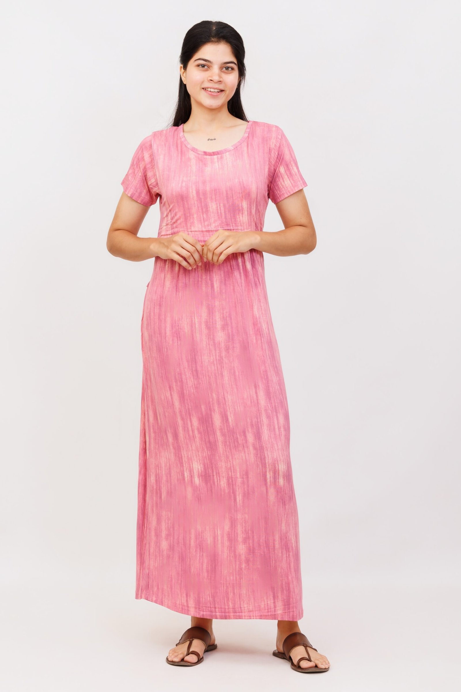 Marble Pink Zipless Maternity Loungewear