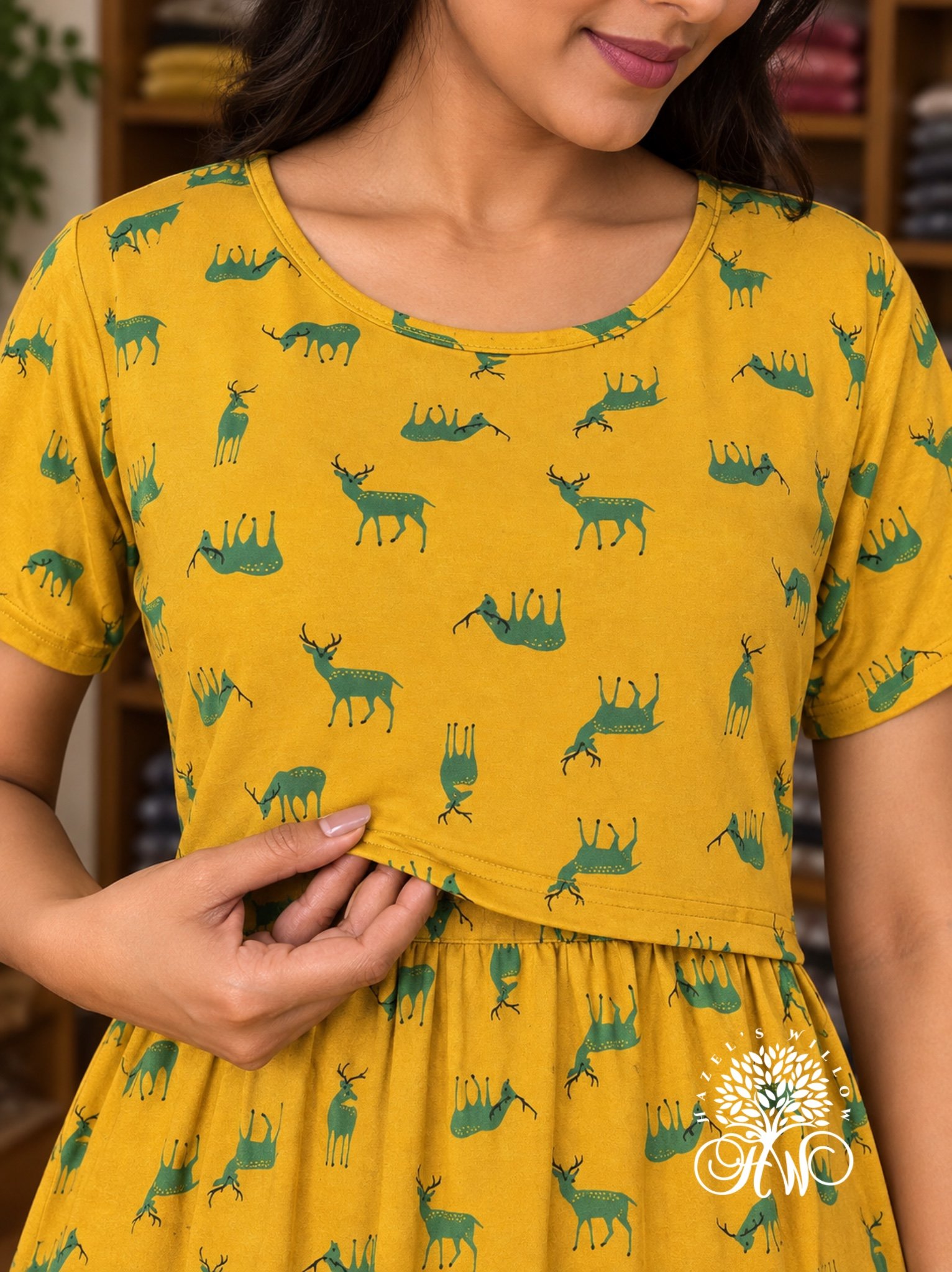 Yellow Fawn Zipless Maternity Wear