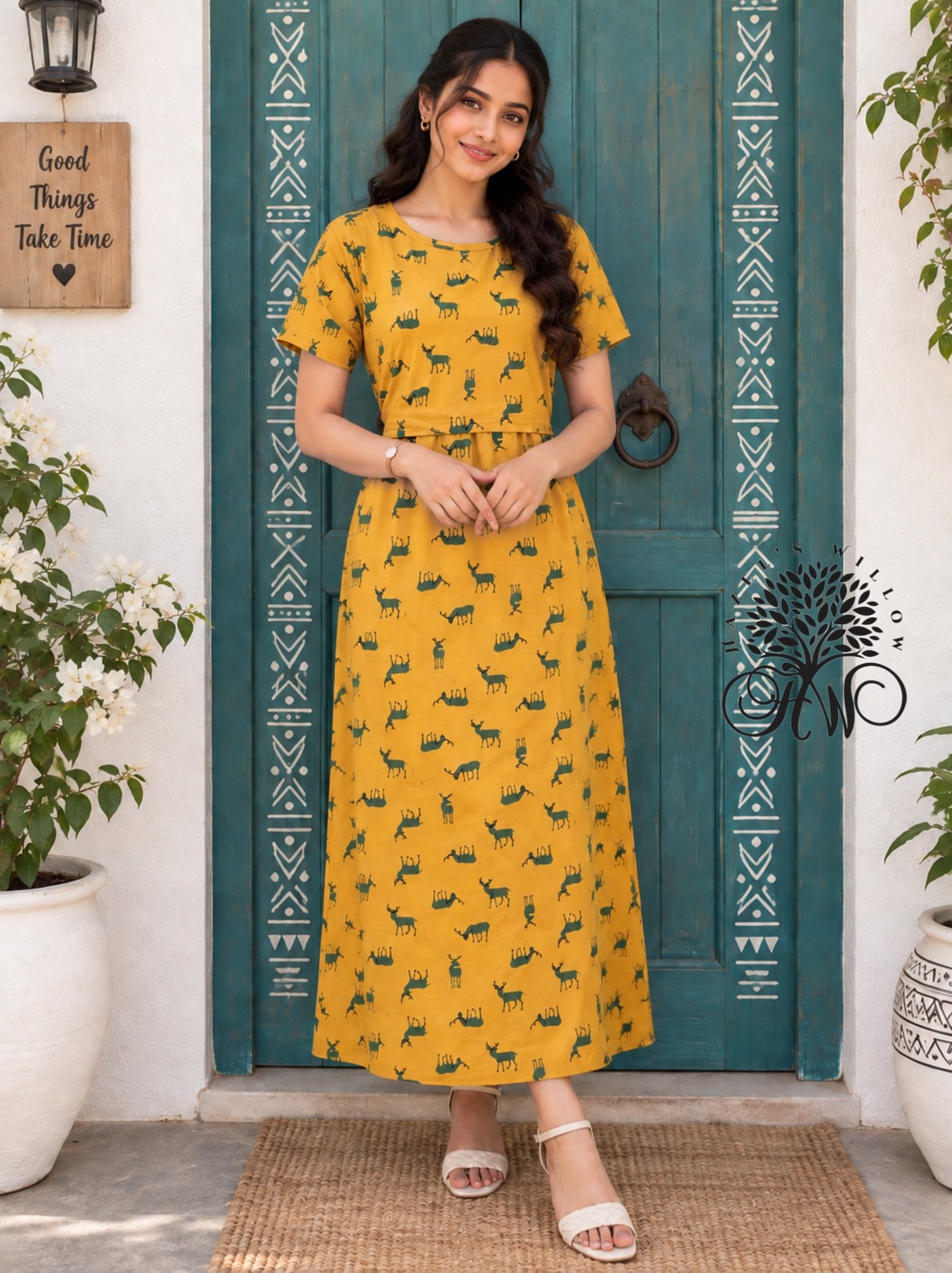 Yellow Fawn Zipless Maternity Wear